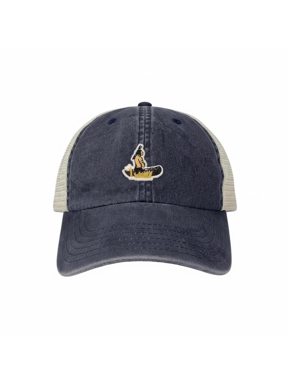 American Needle Trucker Mesh Snapback Cap - Canoe Design